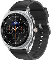 Samsung - Galaxy Watch8 Classic Stainless Steel Smartwatch 46mm BT - Black - (2025) - Front_Zoom