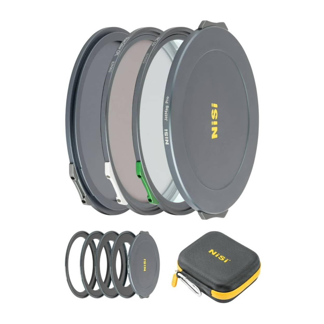 NiSi - JetMag Pro Night 82MAG Magnetic Filter Kit with Adapters and Carry Case