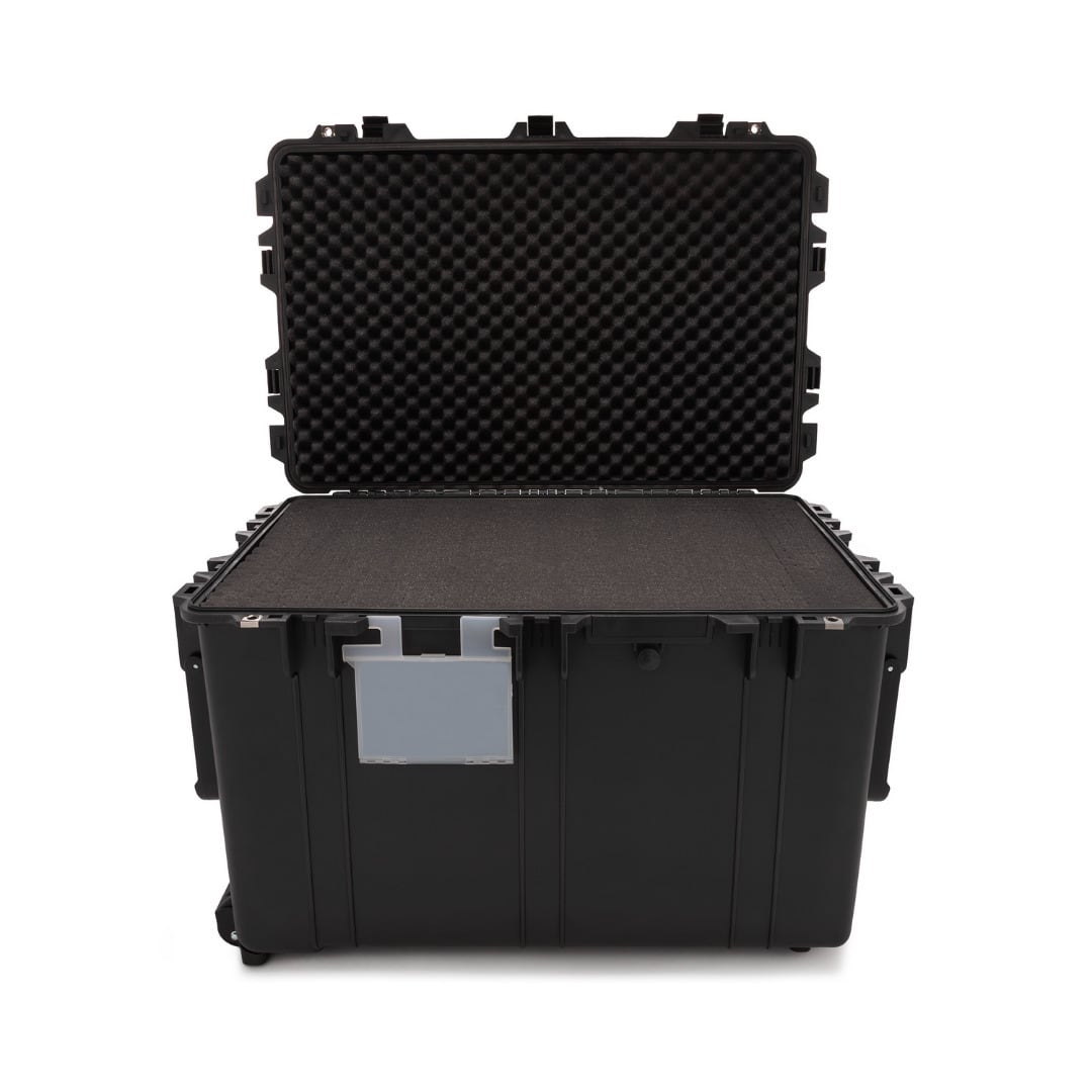 Koah - Weatherproof 32 Inch Transport Roller Hard Case with Customizable Foam
