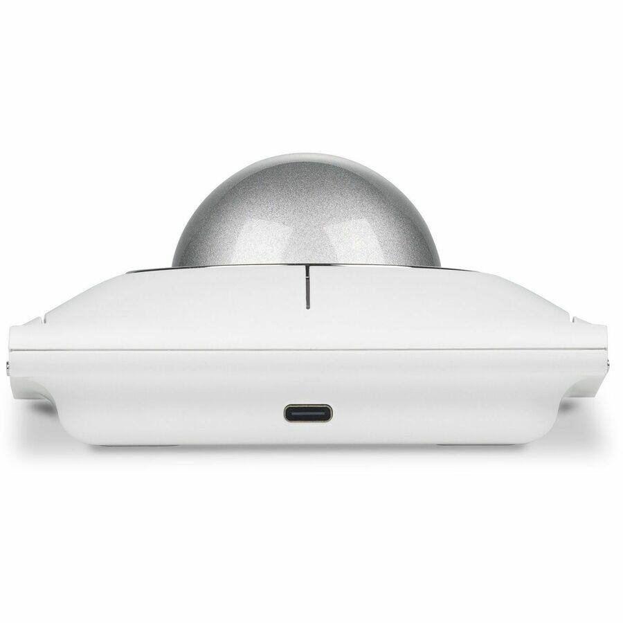 Alt View 5. Kensington - Kensington SlimBlade Pro EQ Trackball - Optical - Cable/Wireless - Bluetooth/Radio Frequency - 2.40 GHz - Rechargeable - White.