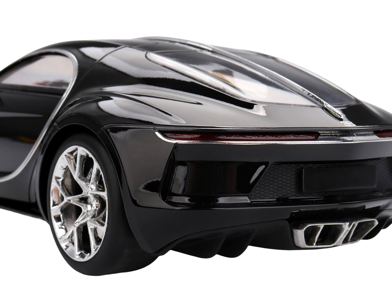 Back. Top Speed - Bugatti Atlantic Concept Nocturne Black 1/18 Model Car by Top Speed - Black.