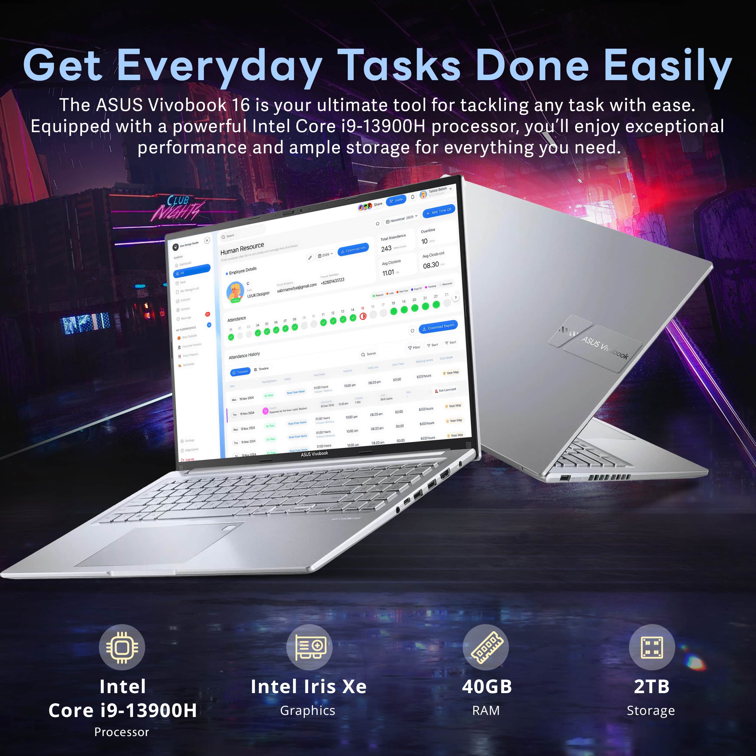 ASUS Upgraded Vivobook 16