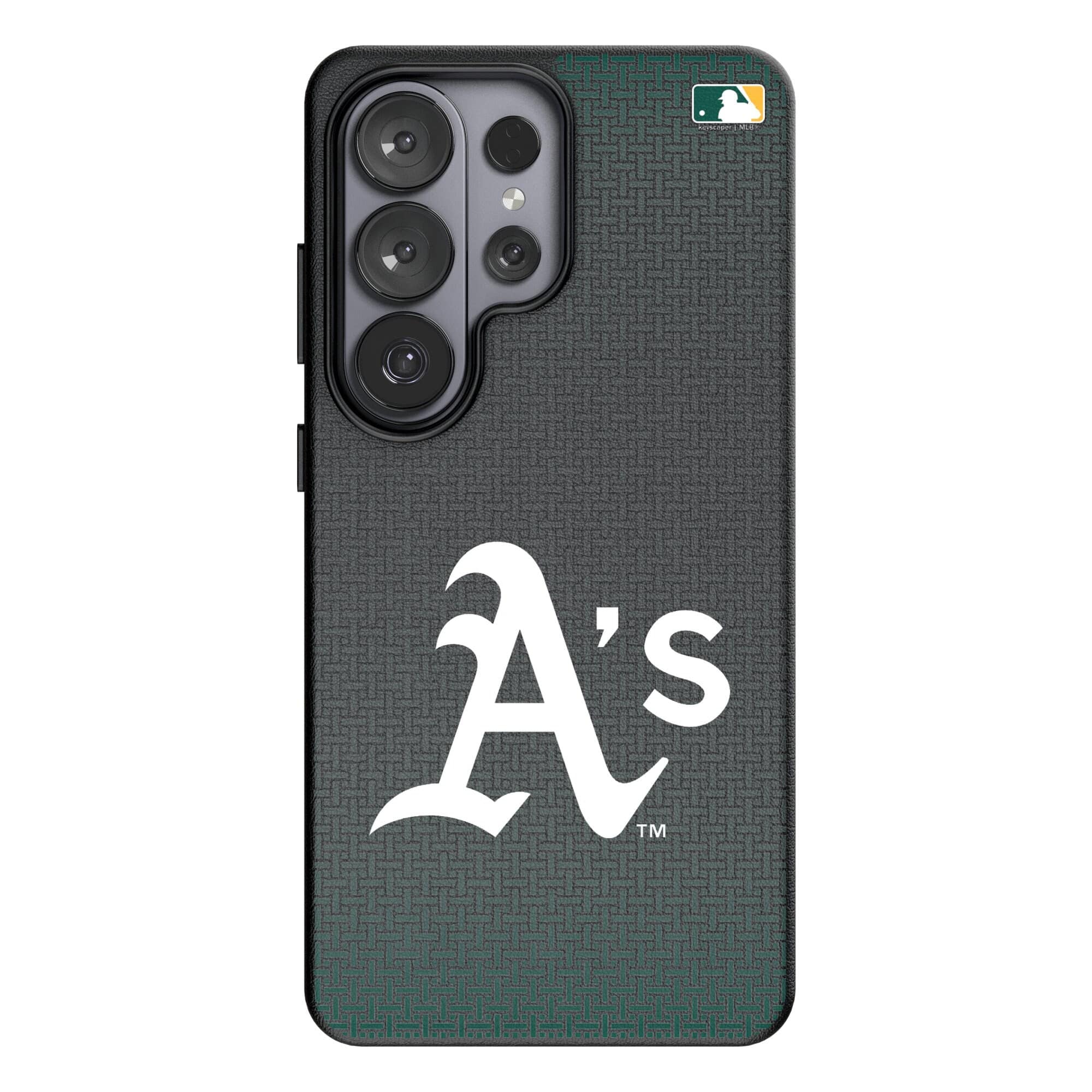 Keyscaper - MLB - Athletics Linen Galaxy Magnetic Bump Case - S26 - Black price history on PriceWatchPro