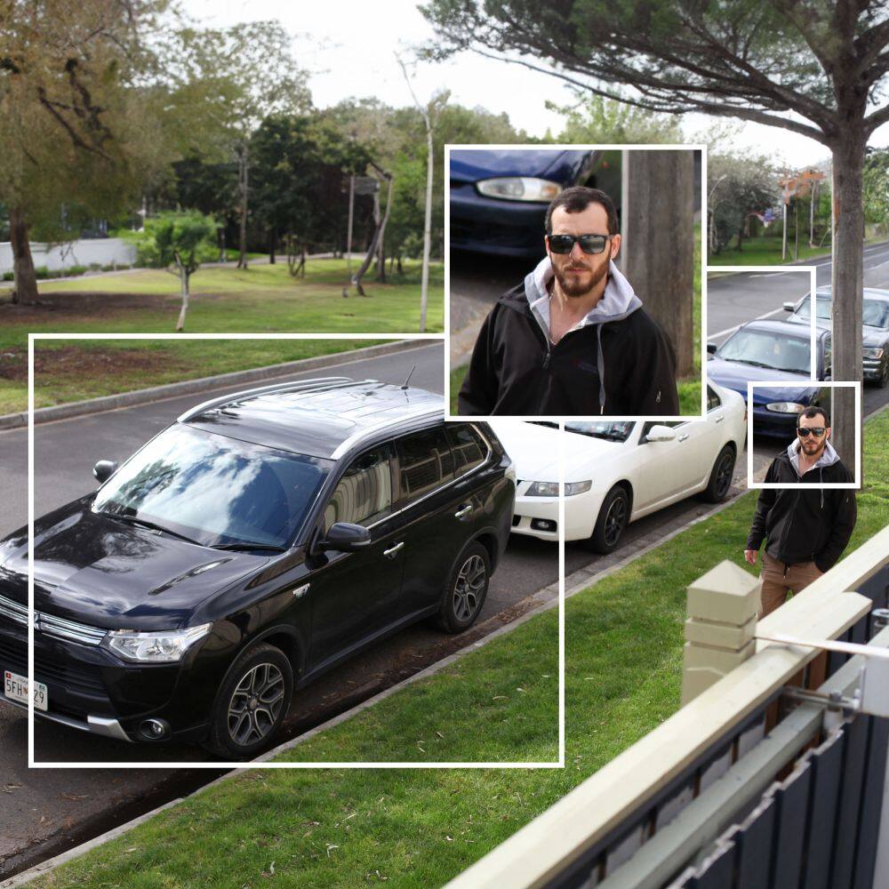 Alt View 1. Swann - Swann AdvancedX 4K Security Camera PoE Outdoor Dome, Color Night Vision, Smart Video Analytics/Alerts, Motion Detect - White.