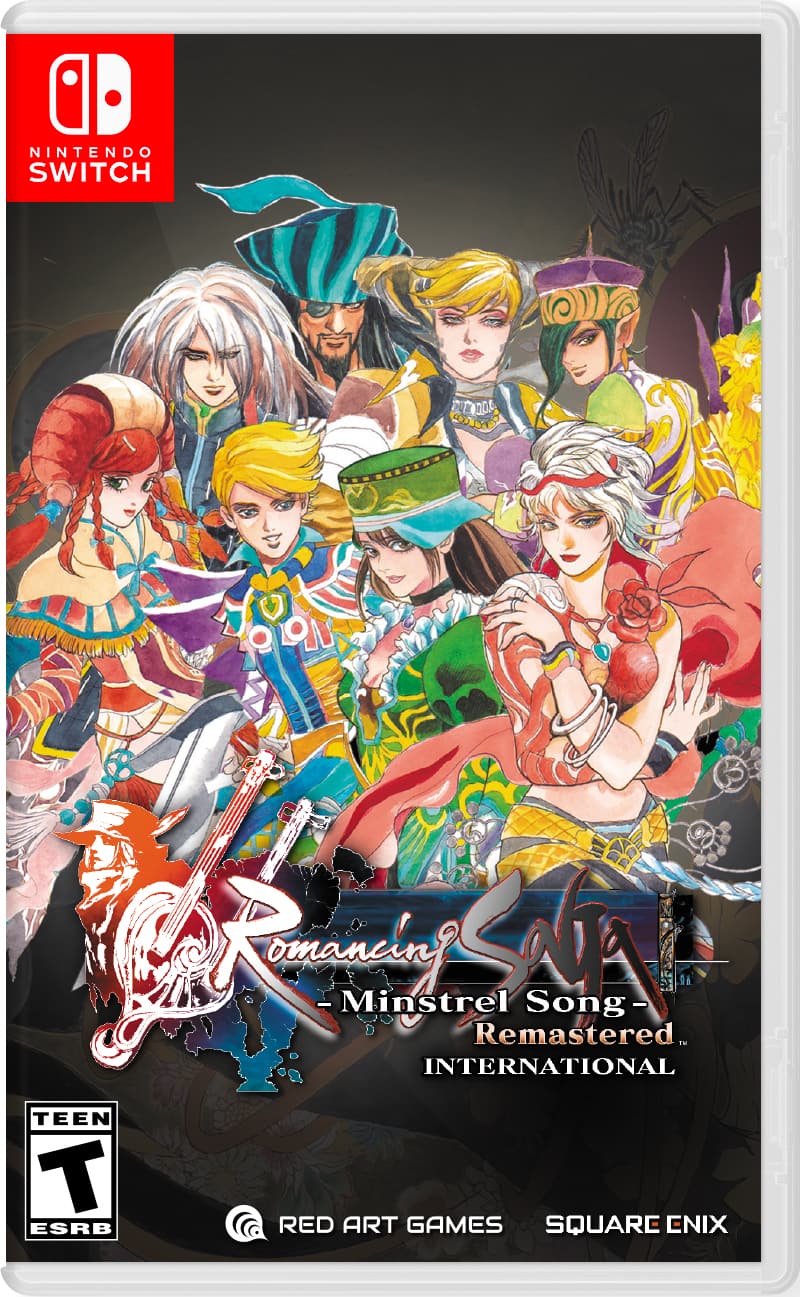 Romancing SaGa -Minstrel Song- Remastered International - Nintendo Switch - Front_Zoom