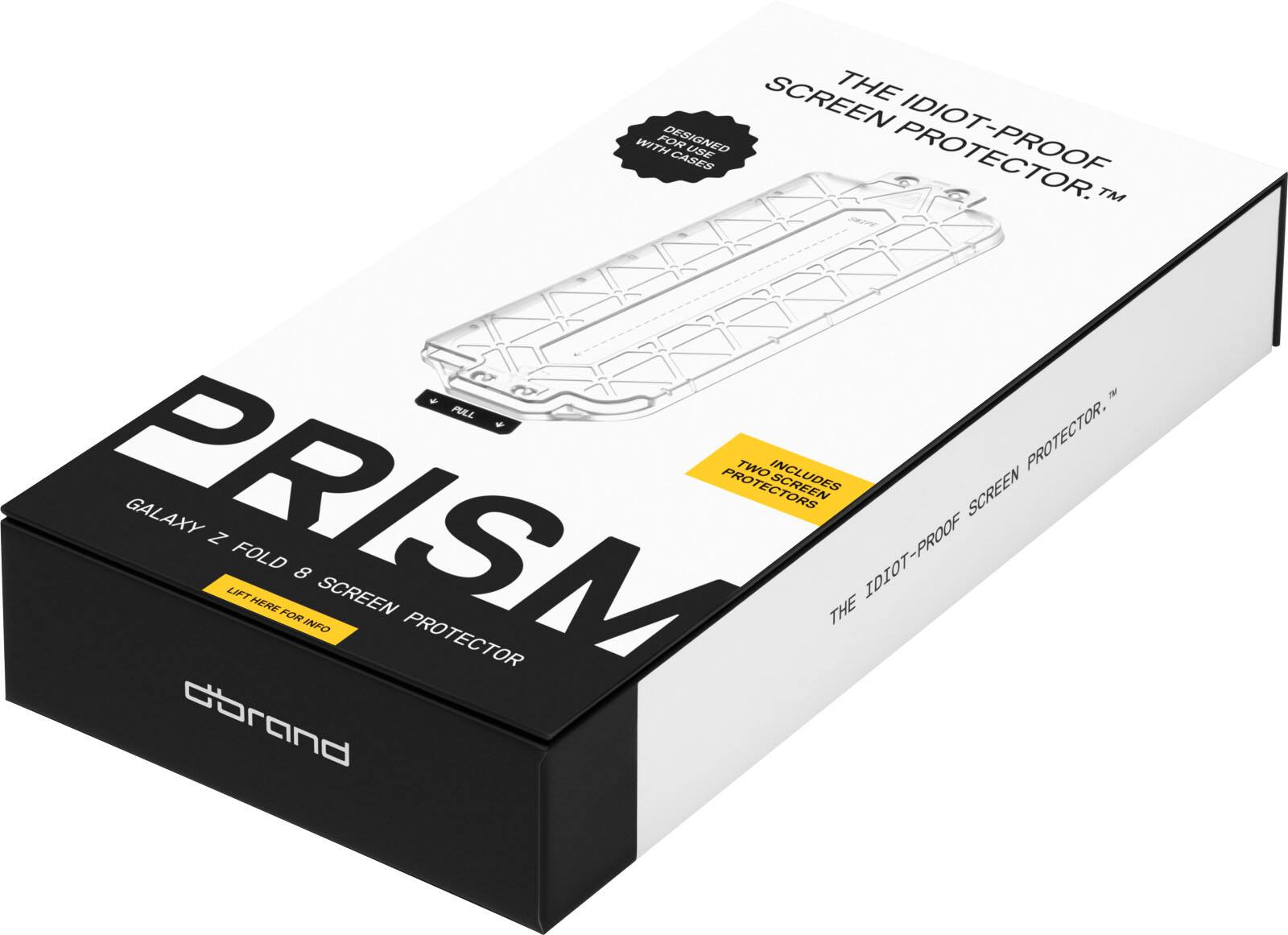 SCREEN THE WITH FOR DESIGNED CASES USE IDIOT-PROOF™ T PULL TWO PROTECTOR. PROTECTORS INCLUDES SCREEN PRISM GALAXY Z LIFT FOLD 8 SCREEN IDIOT-PROOF HERE THE FOR INFO PROTECTOR Gbrand