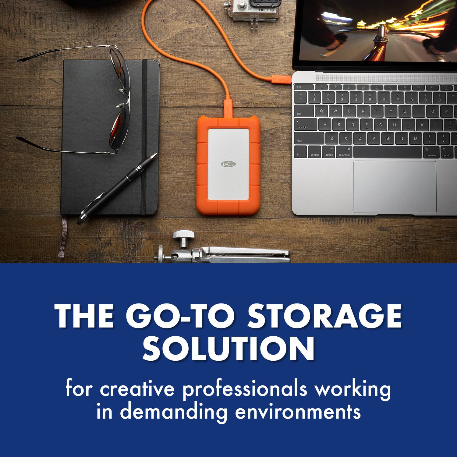 THE GO-TO STORAGE SOLUTION for creative professionals working in demanding environments
