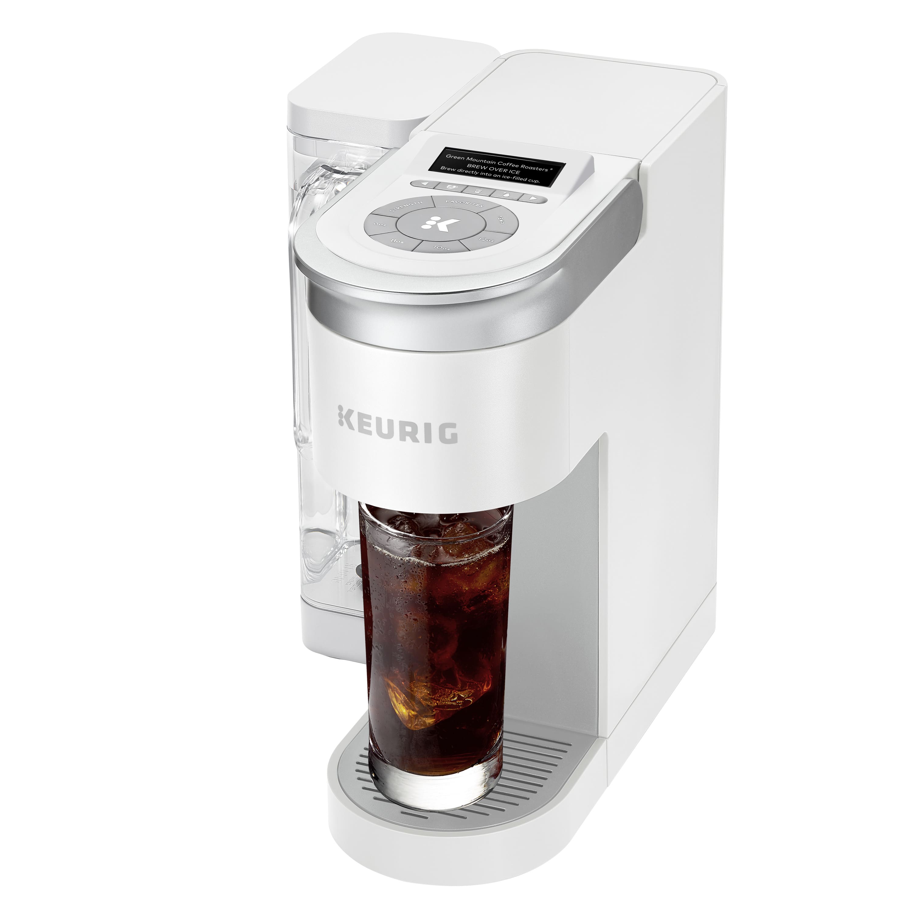 Alt View 16. Keurig - K-Supreme SMART Single Serve Coffee Maker with WiFi Compatibility - White.