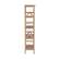 Left Zoom. Linon Home Décor - Tressa 4-Shelf Solid Wood Bookcase - Driftwood.