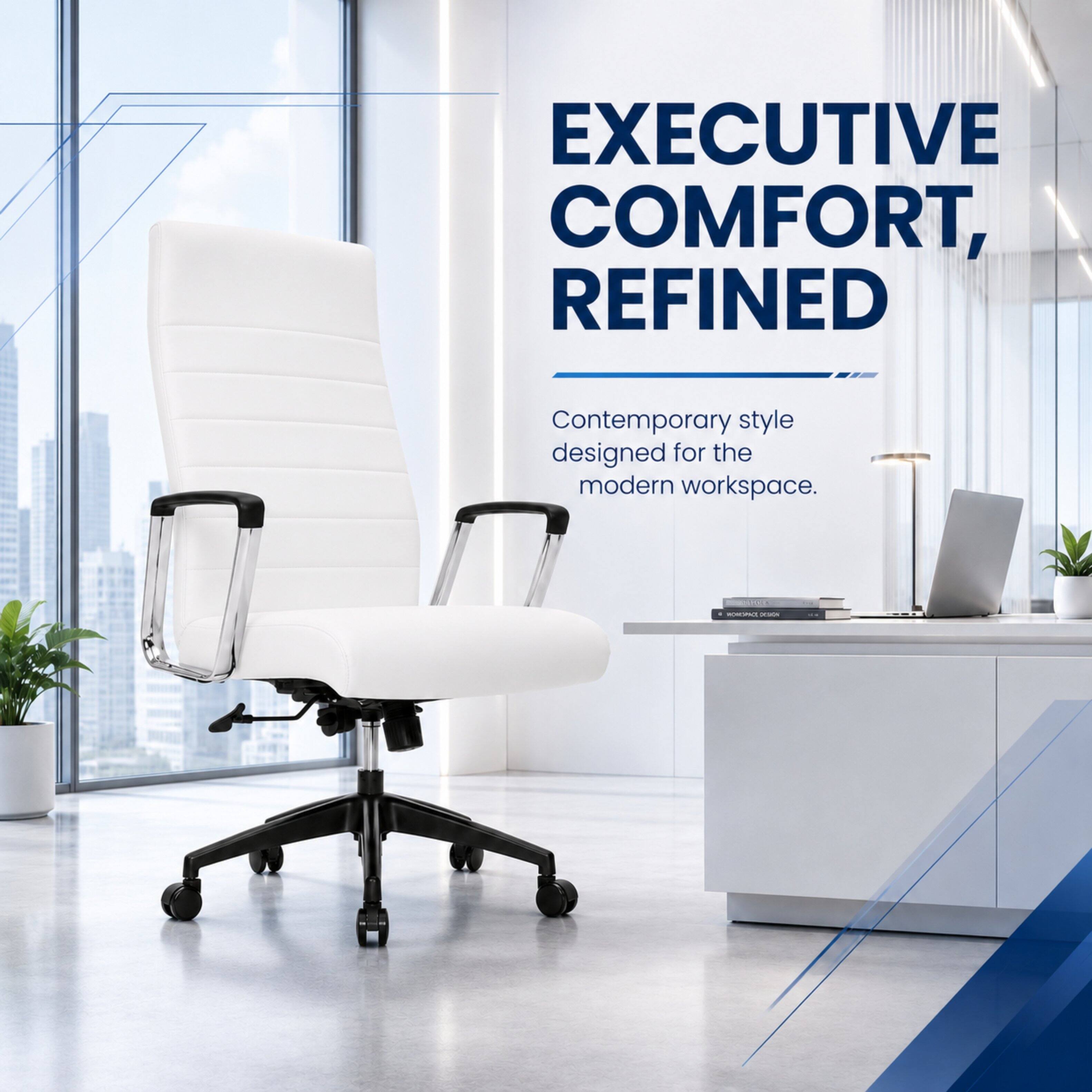 EXECUTIVE COMFORT, REFINED  
Contemporary style designed for the modern workspace.  

BOXORICE DESIGN