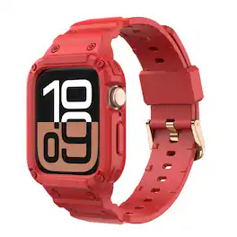 Stock Preferred - TPU Sport Band for Apple Watch Series 10 (46mm) - Red