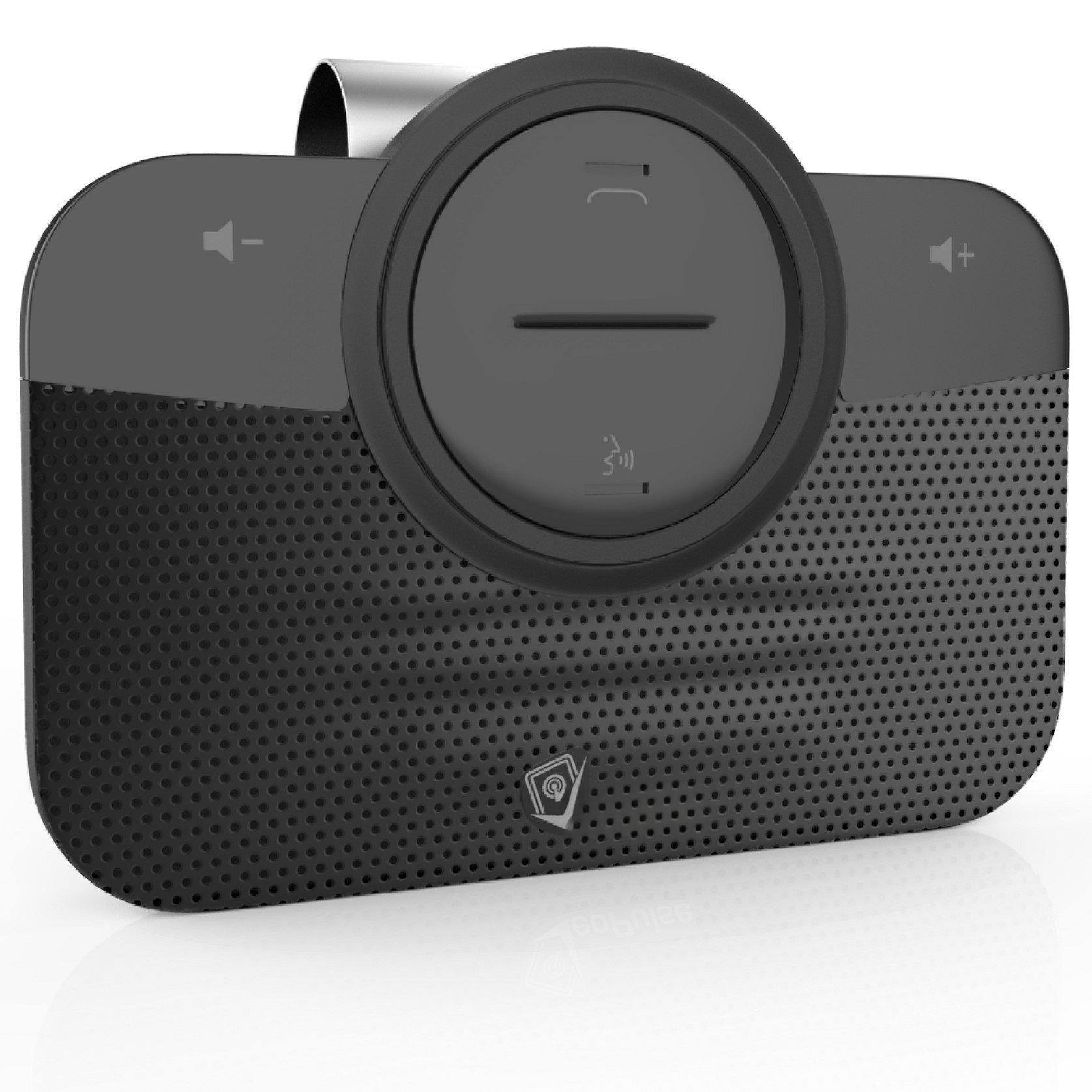 Cedar Assembly - Car Speakerphone B-pro 2b Hands-free Kit 6w Hi-fi Speakers With Automatic Multipoint Cellphone Connection - Default