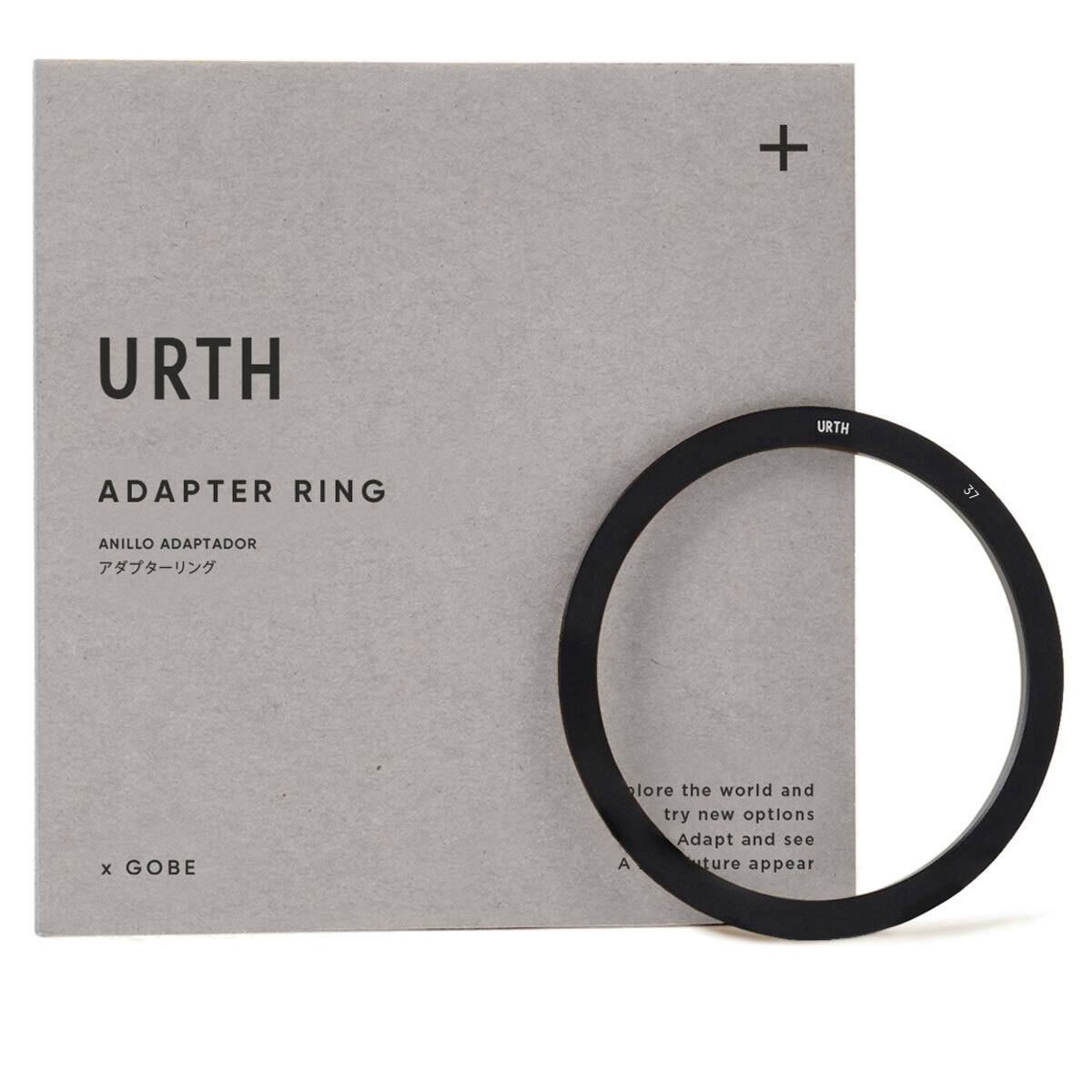 URTH  
ADAPTER RING  

ANILLO ADAPTADOR  
アダプタリング  

x GOBE  

Explore the world and try new options. Adapt and see a future appear