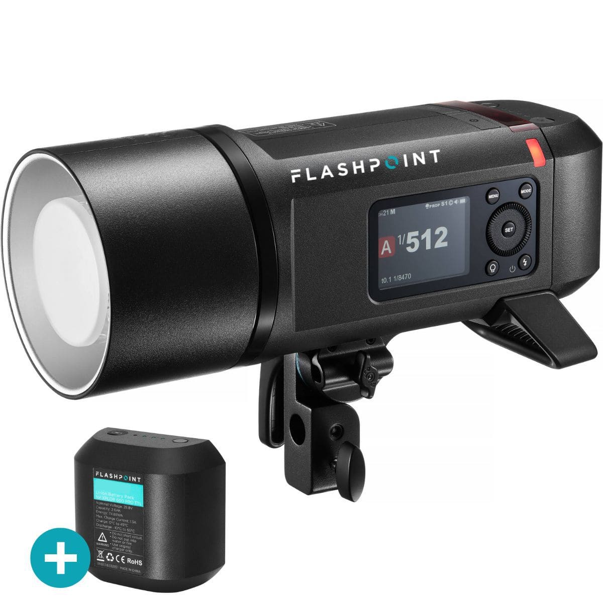 Flashpoint - XPLOR 600PRO II TTL R2 600ws 2.4GHz Battery-Powered All-In-One Outdoor Flash with Extra Battery price history on PriceWatchPro