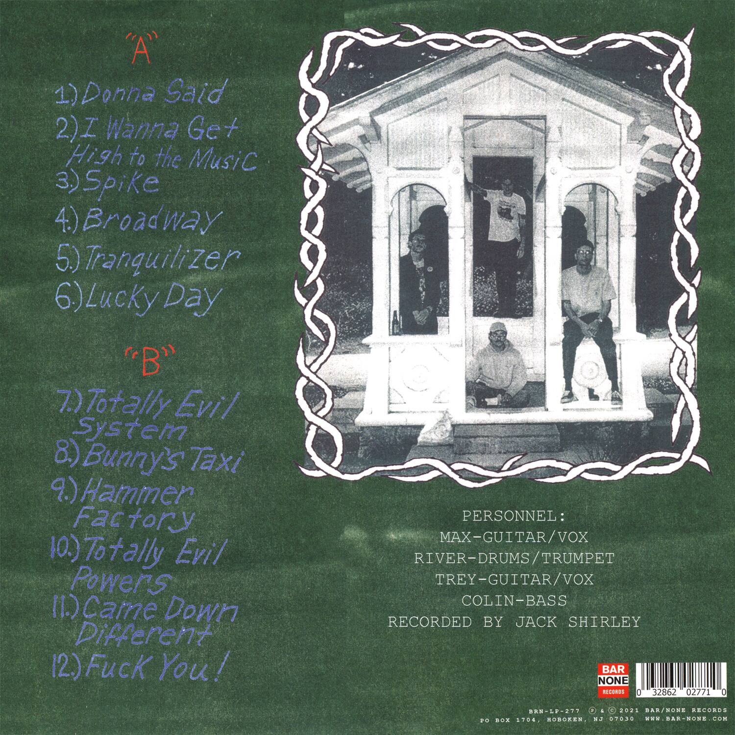 Back. Came Down Different [LP].