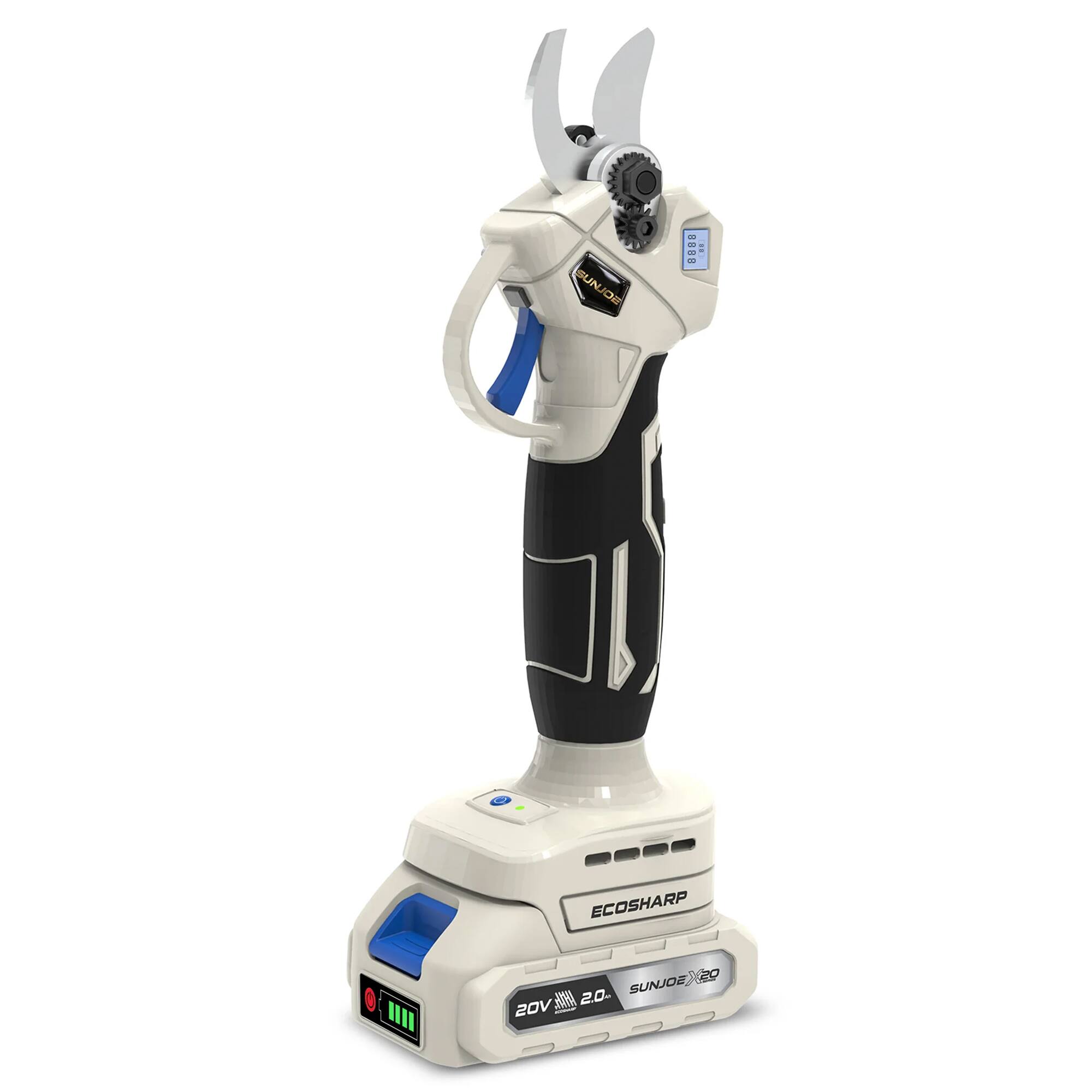 SUNJOE  
8888  
ECOSHARP  
20V 2.0mg SUNJOE 20V