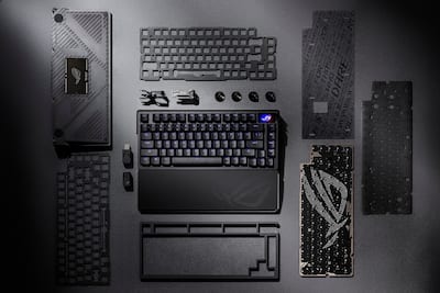 ASUS ROG Azoth Extreme 75% Wireless Mechanical Gaming Keyboard ASUS ROG Azoth Extreme 75% Wireless Mechanical Gaming Keyboard