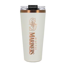 Great American Products - Seattle Mariners 30oz. Big Slim Tumbler - Cream