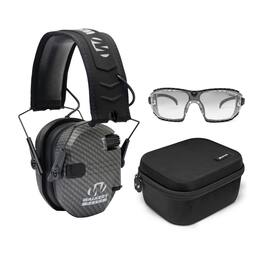 Walkers - Razor Slim Electronic Muff (Carbon) with Case, and Glasses