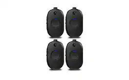 Motorola - CLP1080e UHF 8 Channel 1 Watt Two-Way Radio 4-Pack - Black