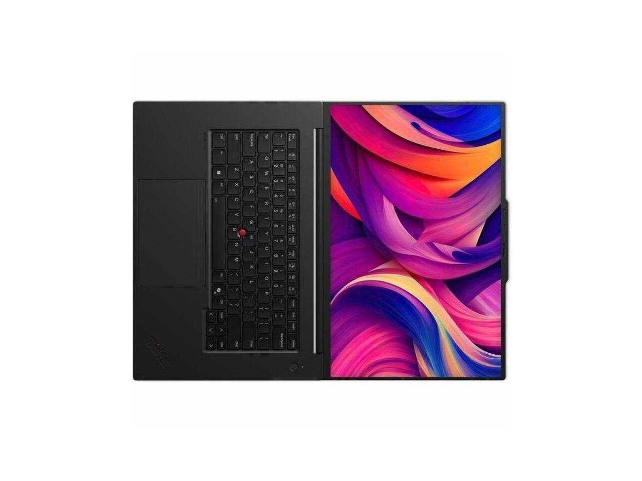 Alt View 1. Lenovo - Lenovo ThinkPad P1 Gen 7 16" Touch Intel Ultra 7 165H RTX 2000 64GB 2TB Win 11 Pro - Black.