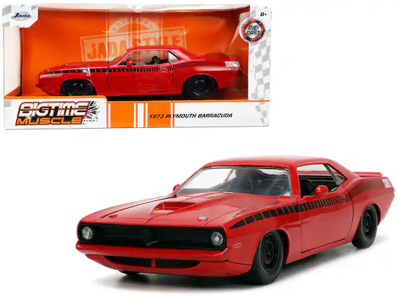 Jada Original Style
BIGTIME MUSCLE
1973 PLYMOUTH BARRACUDA
DIE CAST