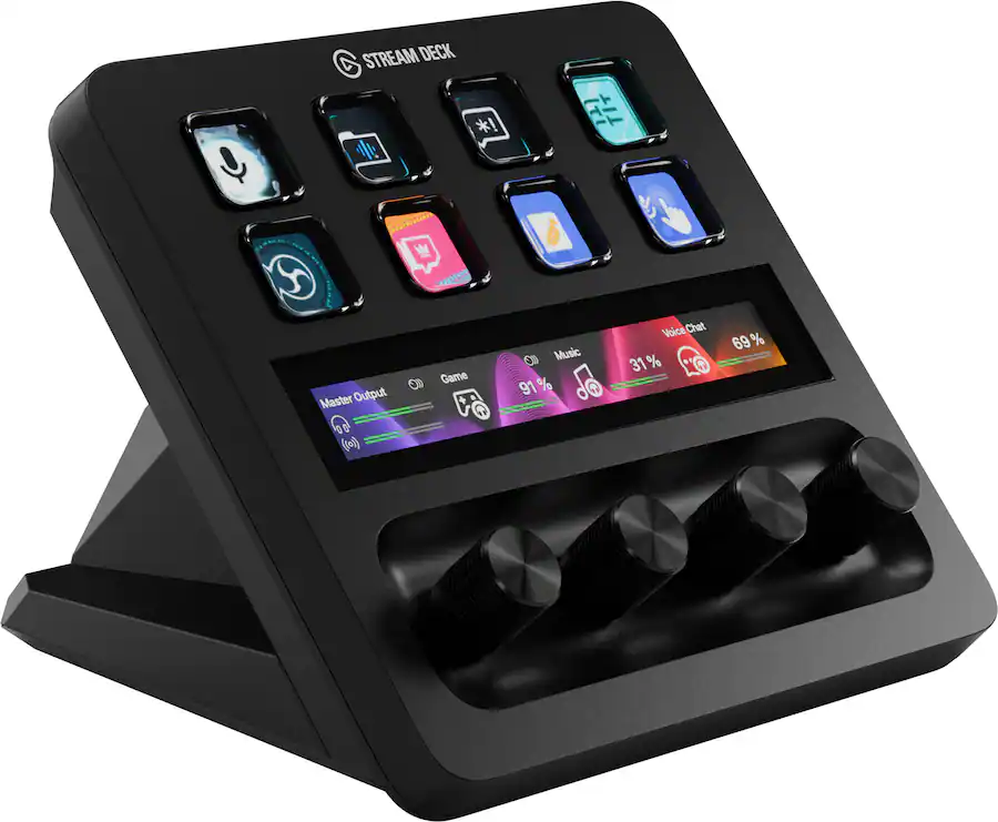 Elgato Stream Deck + XLR Workflow Controller with Customizable Elgato Stream Deck + XLR Workflow Controller with Customizable