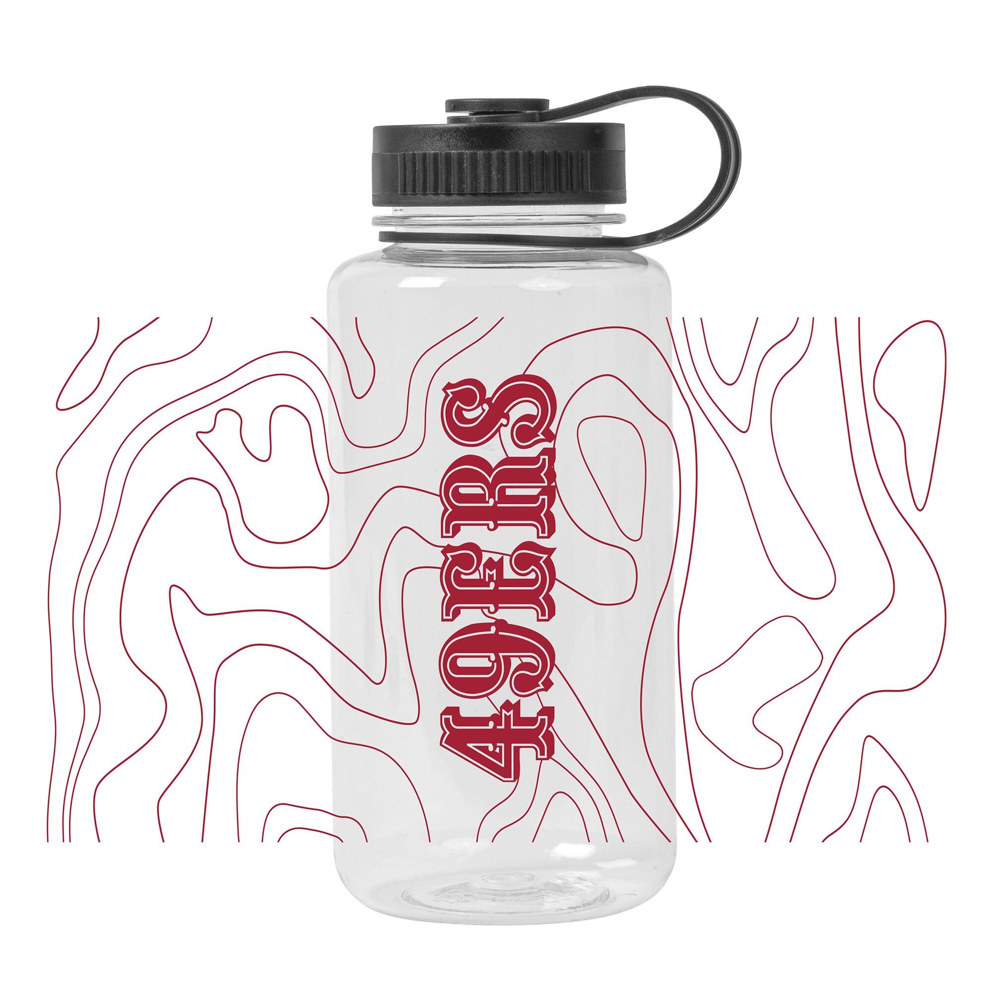Alt View 2. Logo Brands - San Francisco 49ers 38oz. Hydration Bottle - Multicolor.