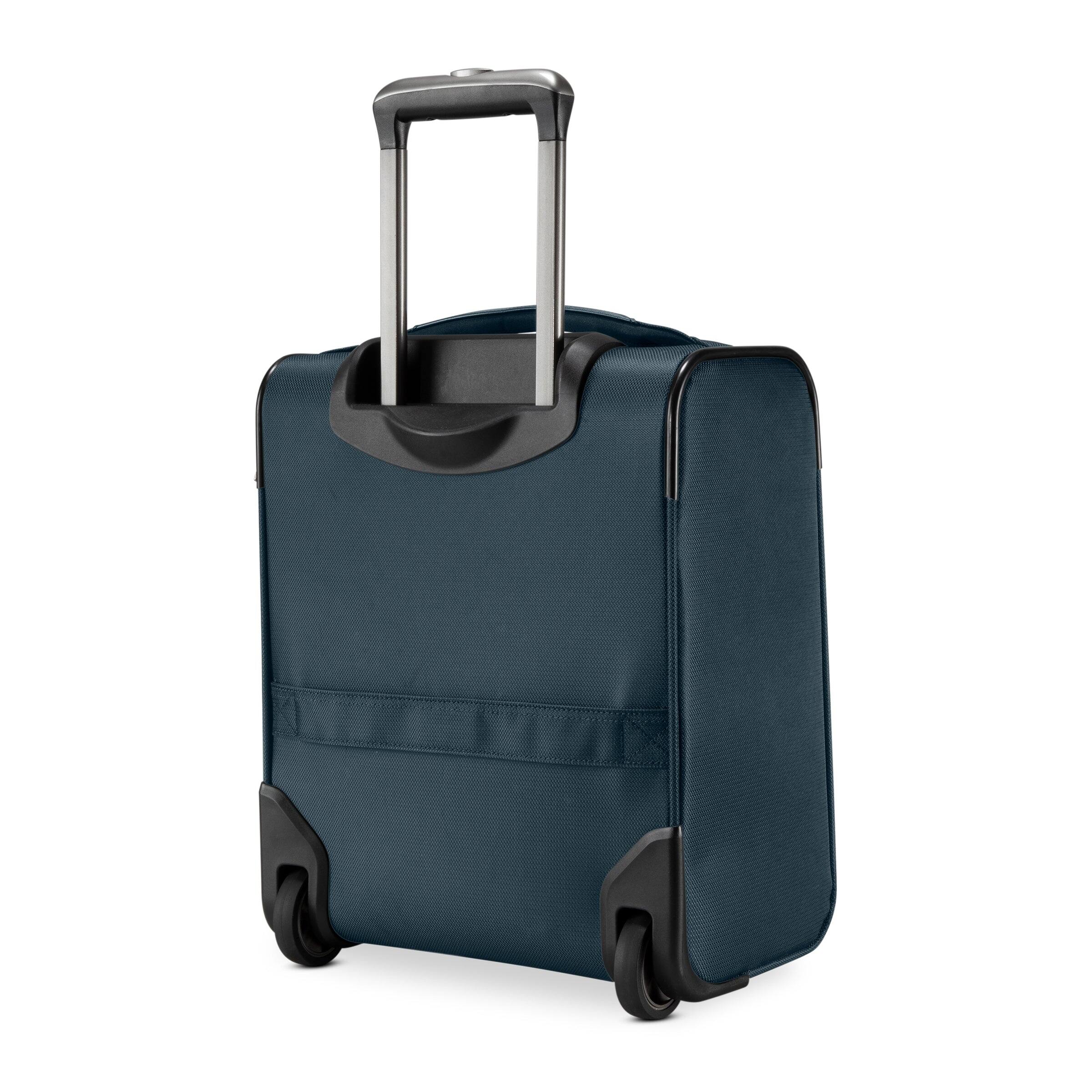 Back. Ricardo Beverly Hills - Avalon Softside 16" USB Carry-On, Storm Blue - Storm Blue.
