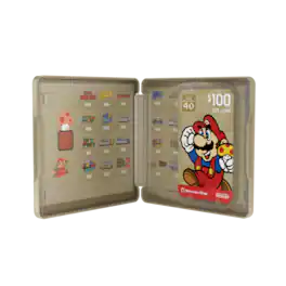 Nintendo - eShop $100 Gift Card + 40th Anniversary Collectible Case