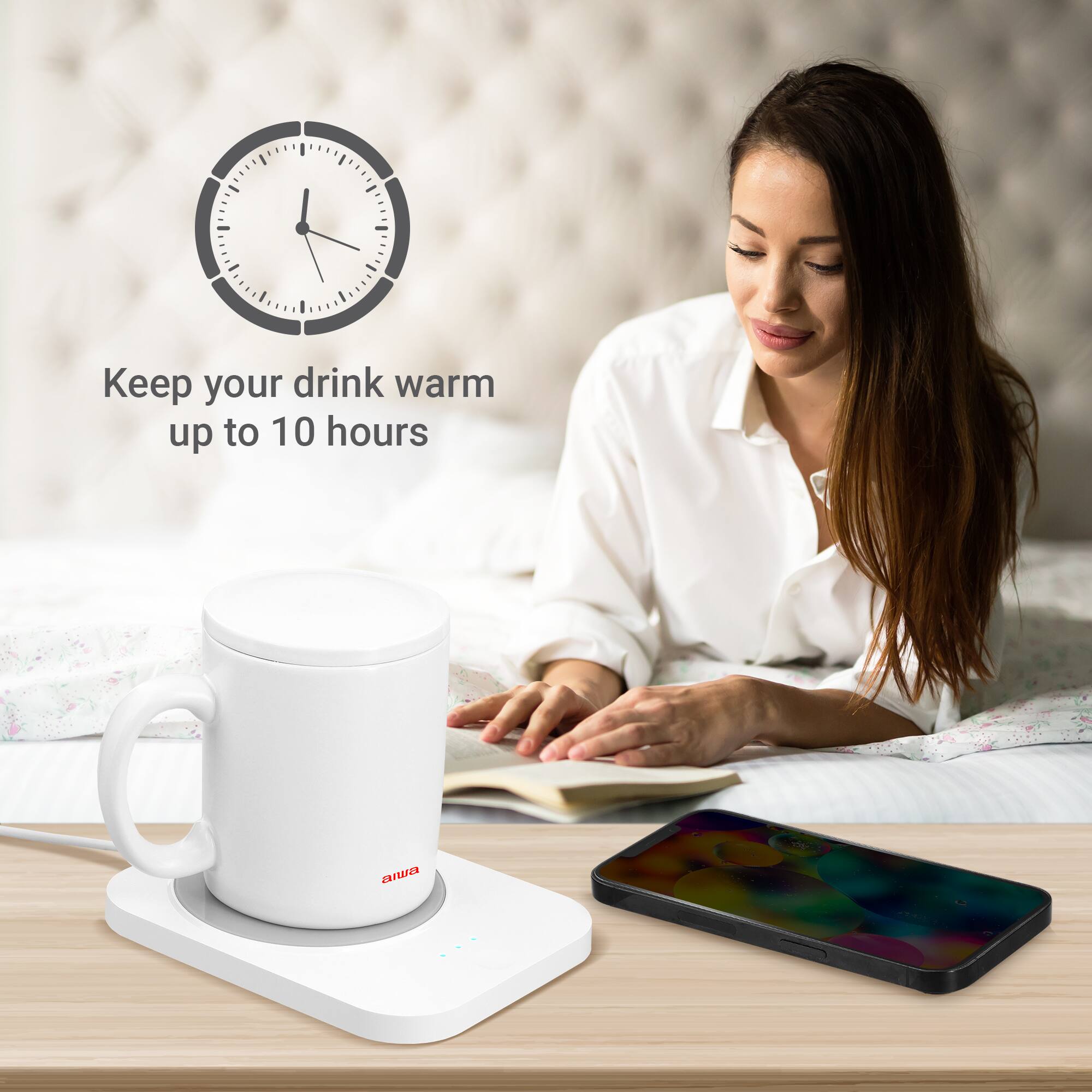 Keep your drink warm up to 10 hours