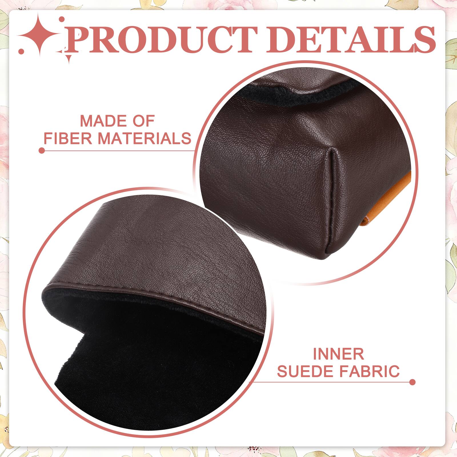 PRODUCT DETAILS

MADE OF FIBER MATERIALS

INNER SUEDE FABRIC