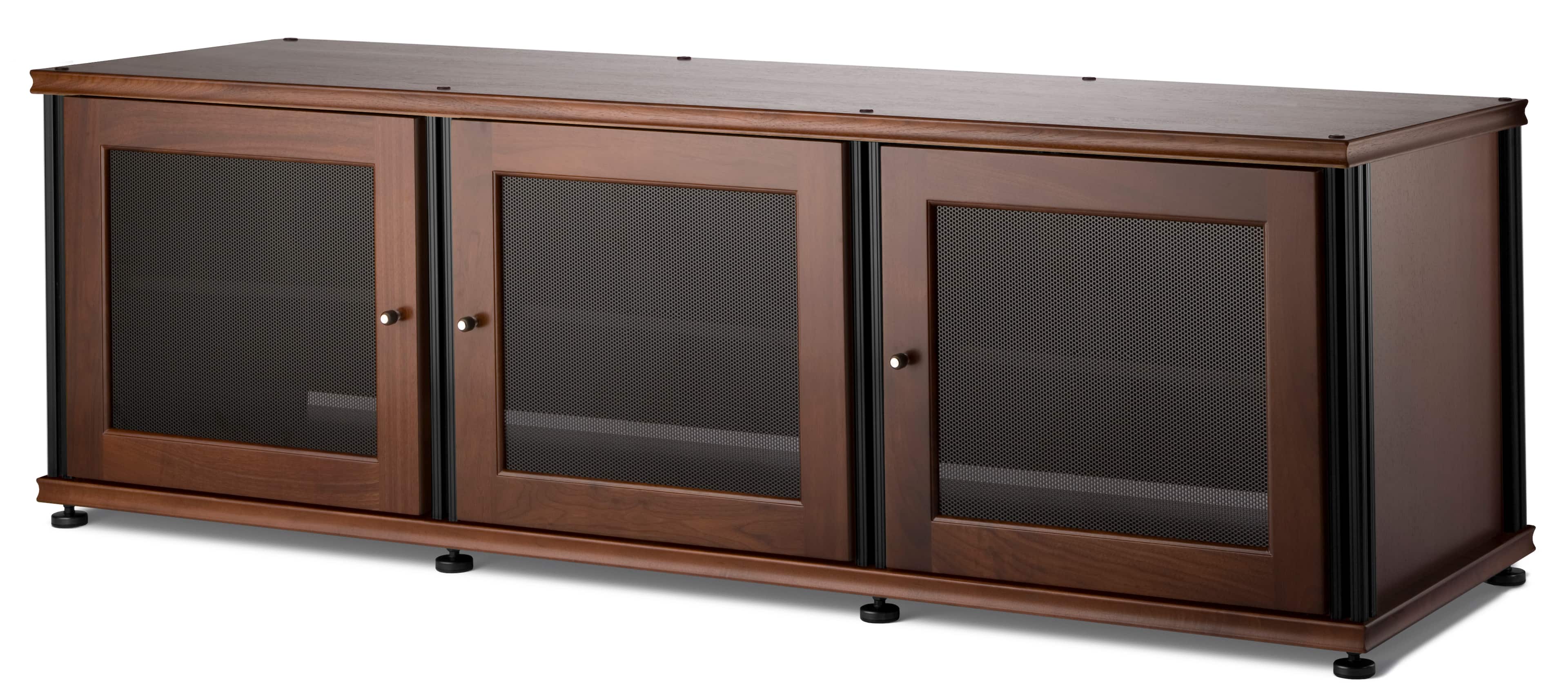 Front. Salamander Designs - Synergy TV/Media Cabinet Model 237 - Dark Walnut.