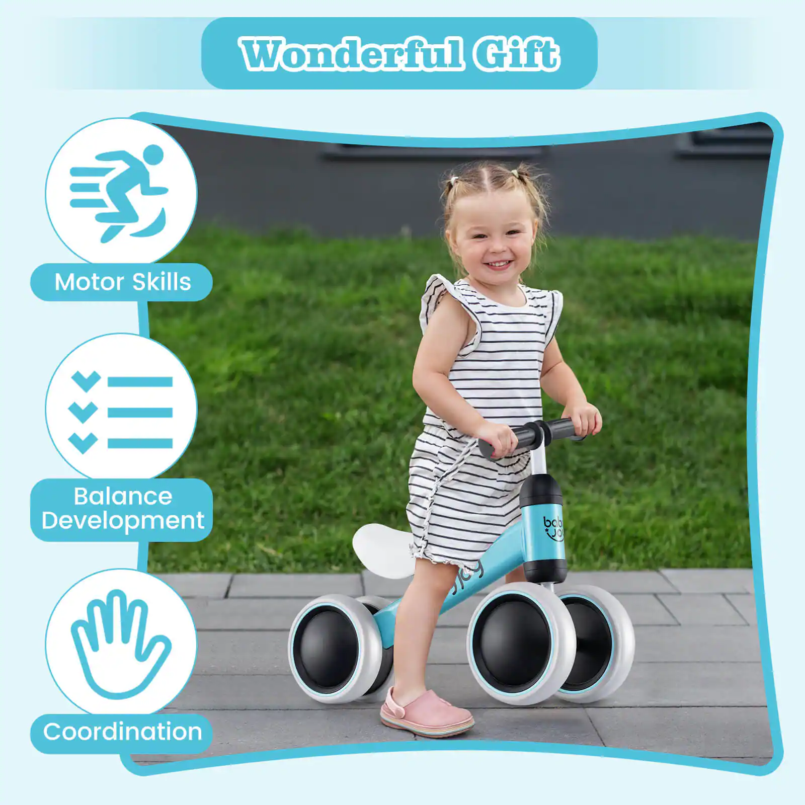 Wonderful Gift

- Motor Skills
- Balance Development
- Coordination