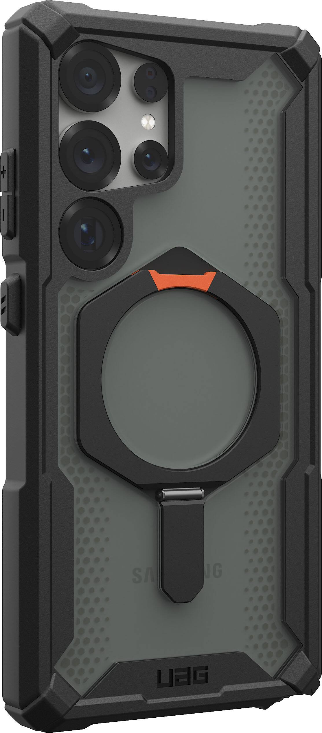 Alt View 15. UAG - Plasma XTE w/Magnet for Galaxy S25 Ultra - Black/Orange.