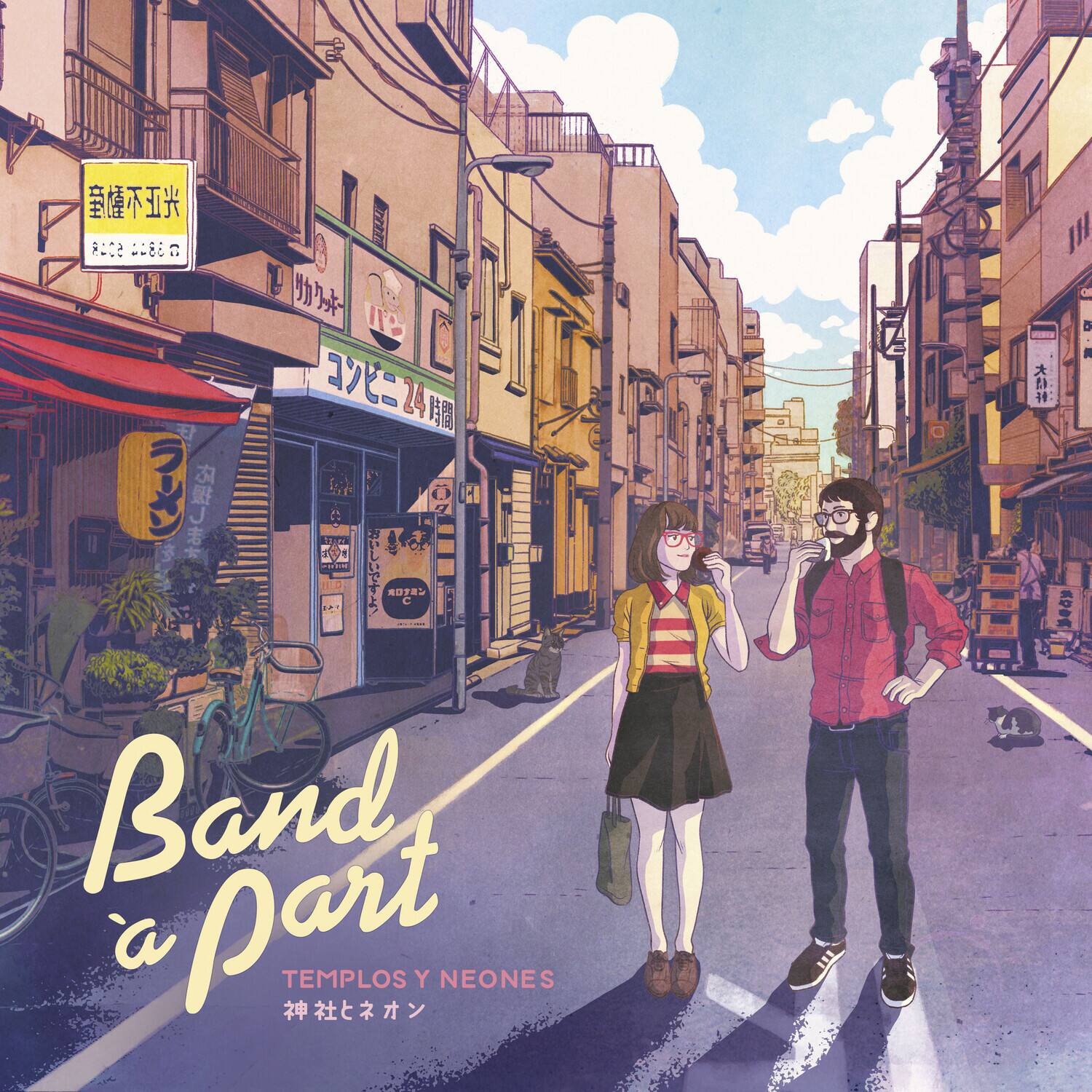 Band à Part  
TEMPLOS Y NEONES  
神社とネオン