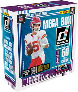 Panini - 2025 Donruss Football Mega Box