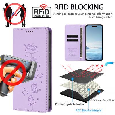 Dteck for Motorola G Stylus 5G (2025) Foilo Case,Slim Cute Cat Embossed PU Leather RFID Blocking Wallet Flip Card Holder Cover Purple Motorola G Stylus 5G (2025) - Best Buy Dteck for Motorola G Stylus 5G (2025) Foilo Case,Slim Cute Cat Embossed PU Leather RFID Blocking Wallet Flip Card Holder Cover Purple Motorola G Stylus 5G (2025) - Best Buy