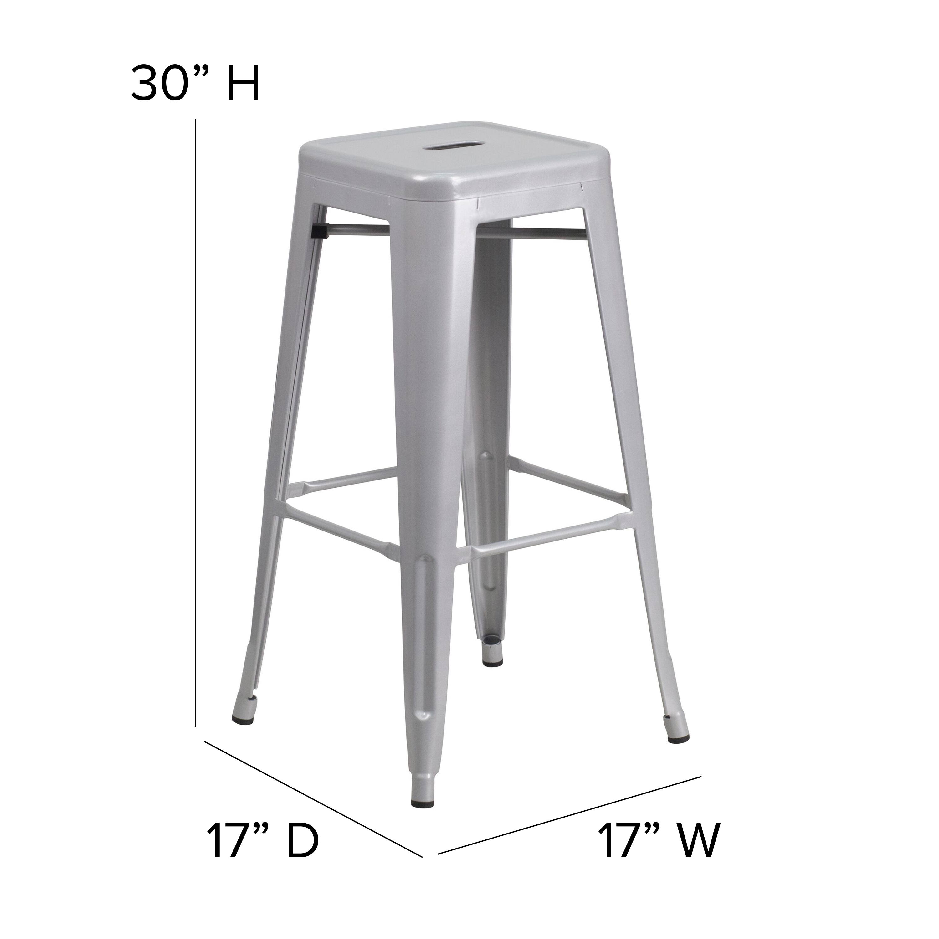 30" H 17" D 17" W