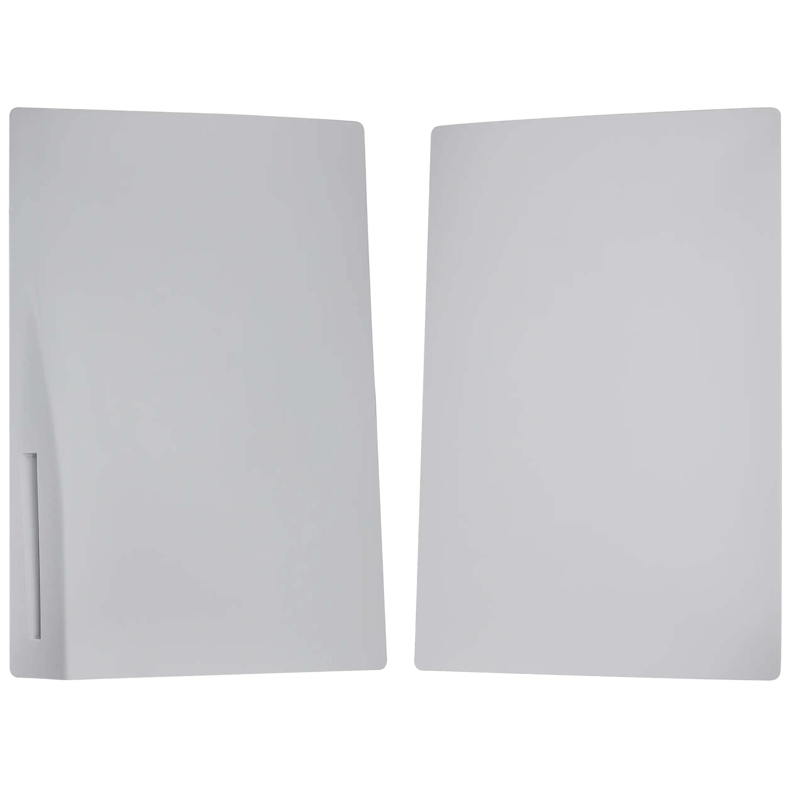 MobileSentrix - Faceplate Covers (Top & Bottom) Replacement Compatible For Sony PlayStation 5 Disc Edition - White