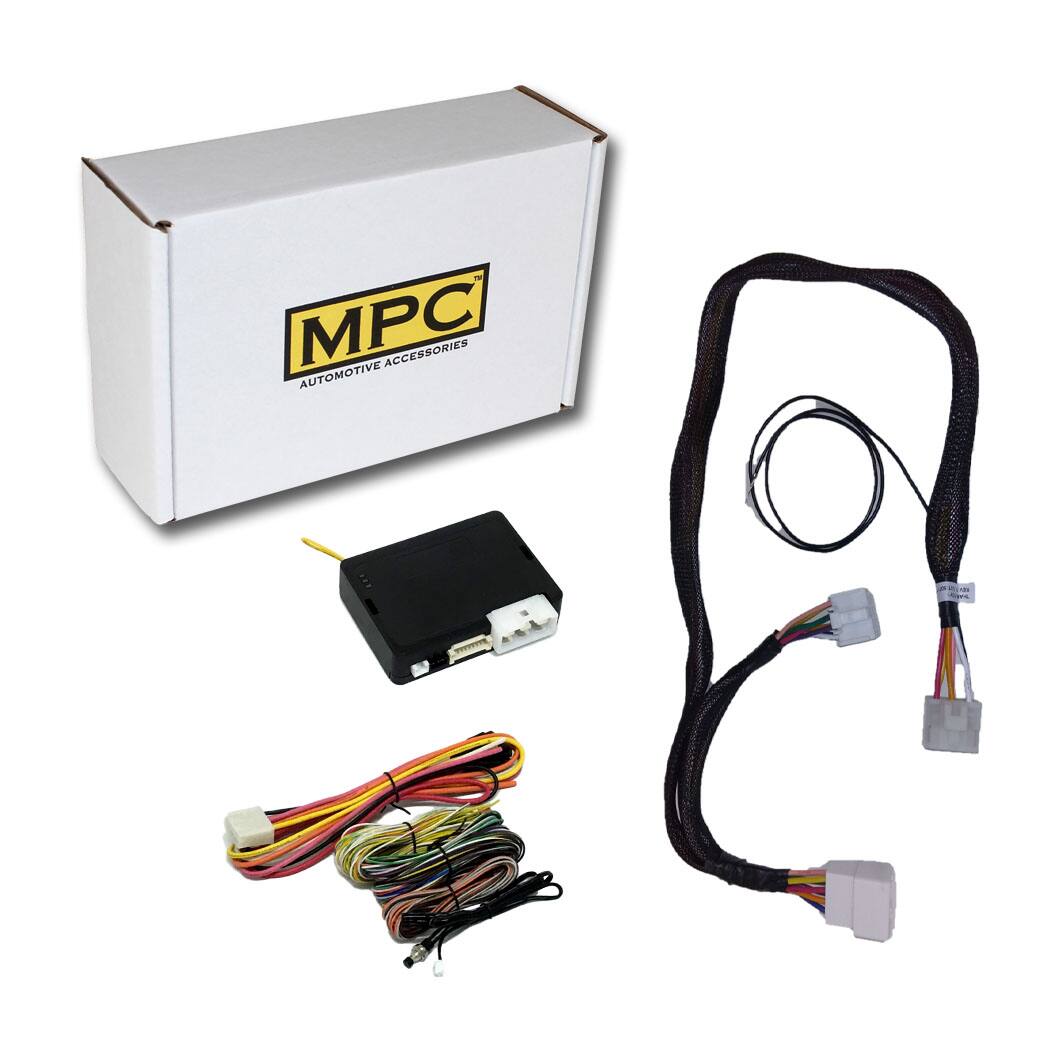 MPC - Remote Activated Remote Starter For 2009-2010 Toyota Corolla Dot-Key - T-Harness - Black