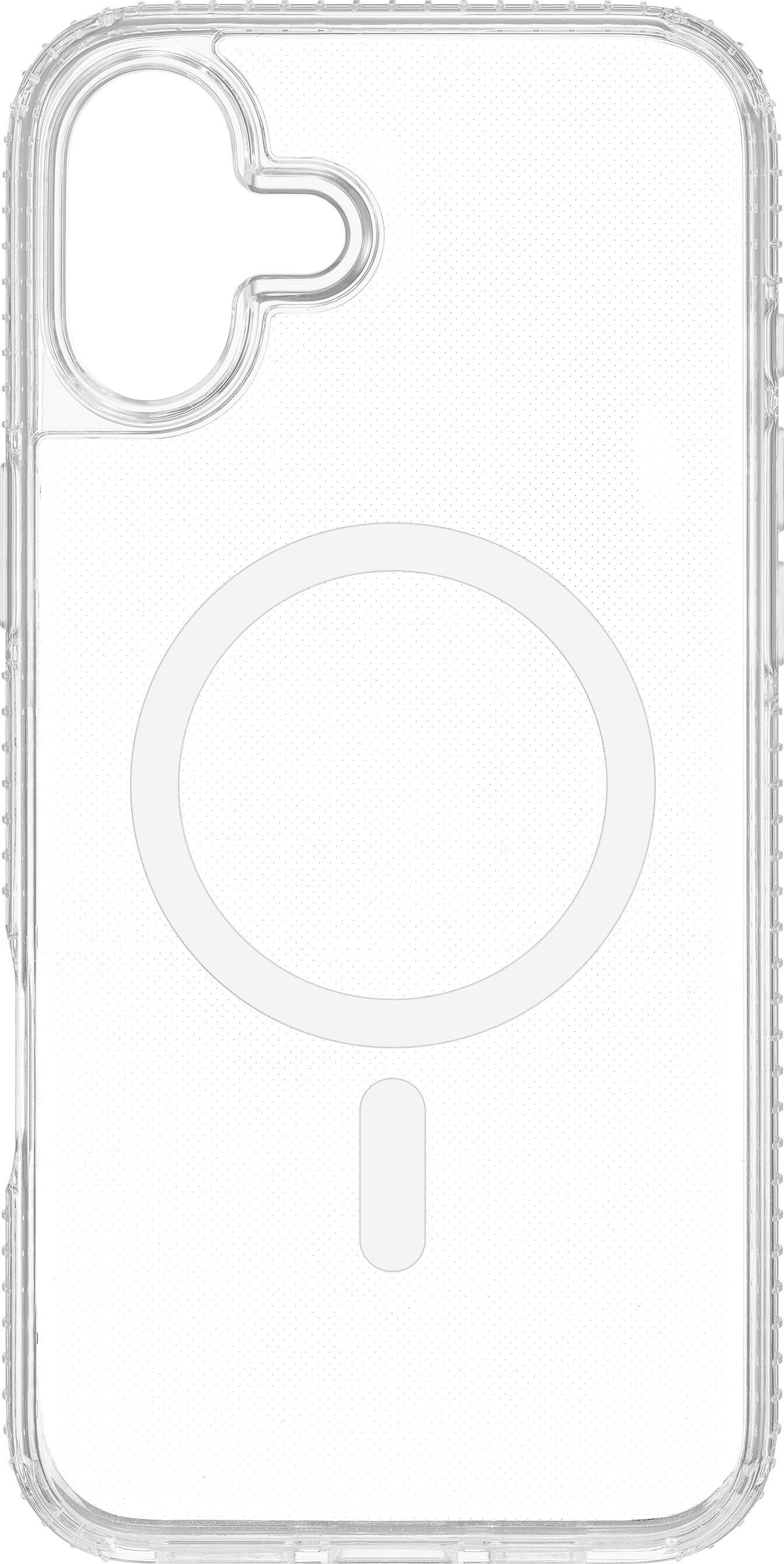 Alt View 18. Insignia™ - Hard-Shell Case with MagSafe for iPhone 16 Plus - Clear.