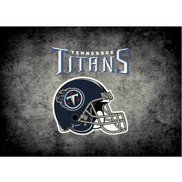 Imperial - Tennessee Titans 3'10" x 5'4" Distressed Rug - Black