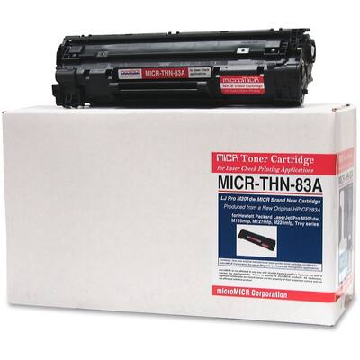 Micr Top MicroMICR MICR Toner Cartridge Alternative for HP 83A Laser Standard ...