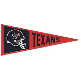 WinCraft - 13" x 32" Helmet Logo Wool Pennant - Multicolor