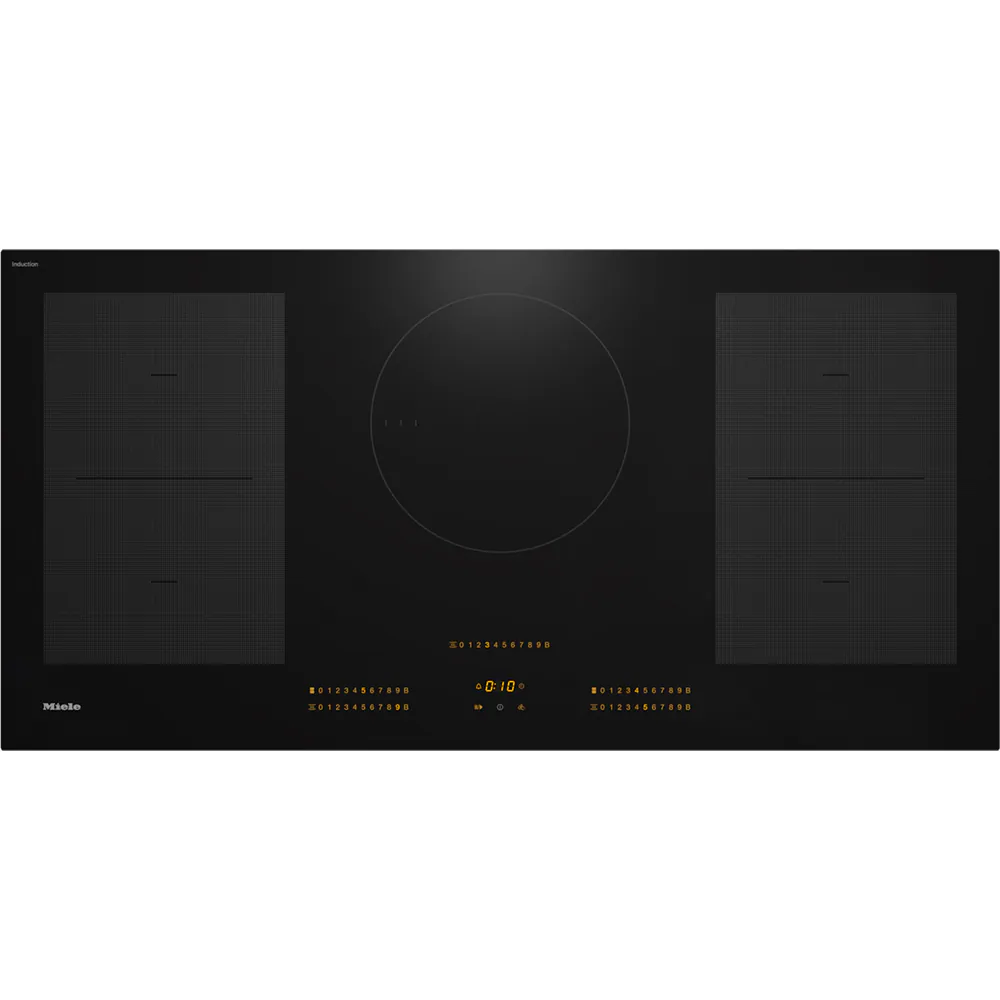 Miele - KM 7755 FL 42" Flush Mounted Induction Cooktop - Black