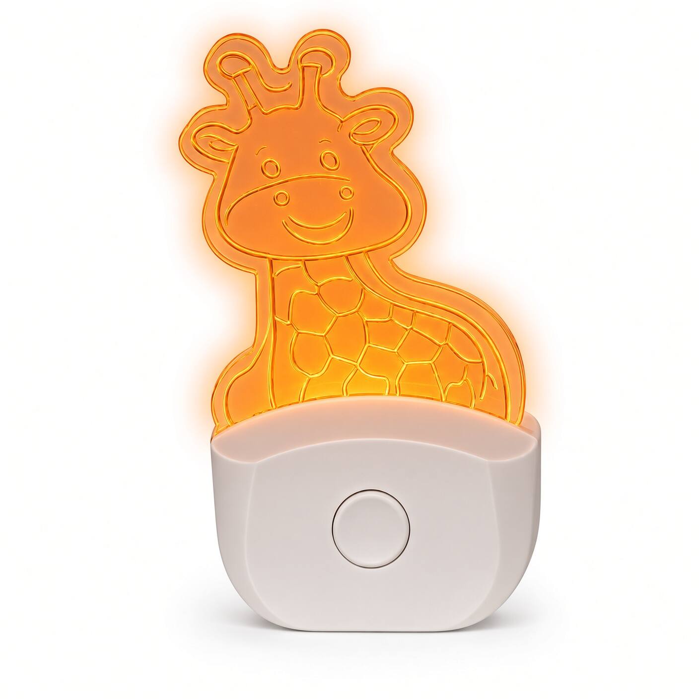 Alt View 3. MOBI - MOBI WallMate Plug-In Nightlight Safari Themed - Giraffe.