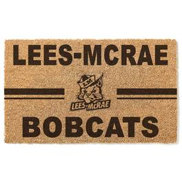 Jardine - Lees-McRae Bobcats 18" x 30" Team Logo Doormat - Brown
