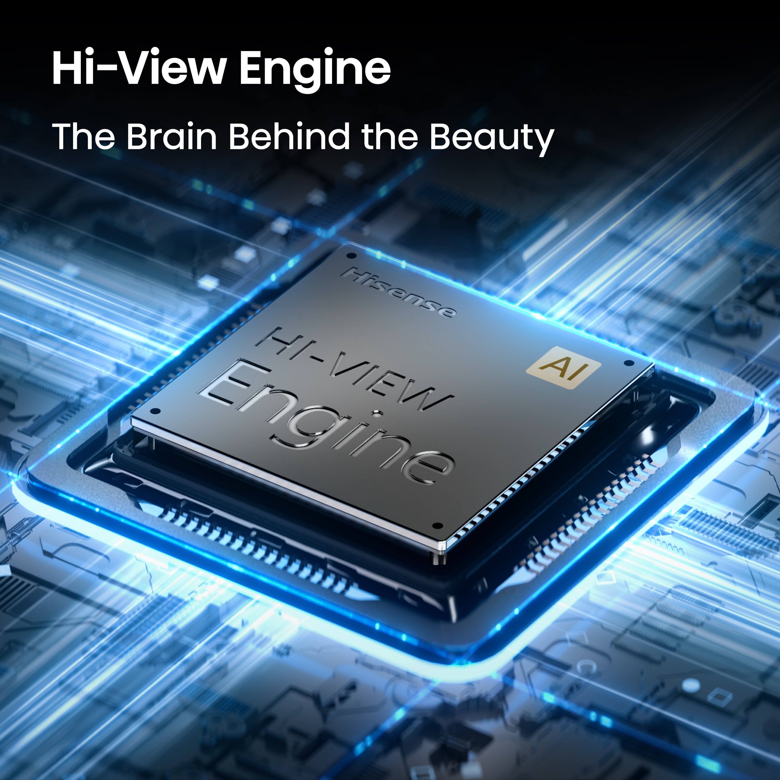Hi-View Engine: The Brain Behind the Beauty Hisense HI-VIEW AI Engine 50