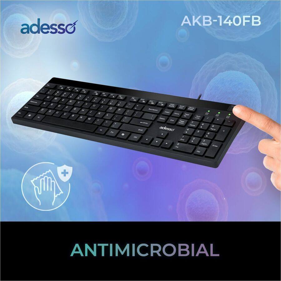 adesso AKB-140FB

ANTIMICROBIAL